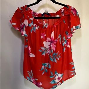 Off the shoulder blouse